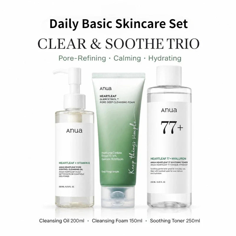 Korean Clear Skin Care Set